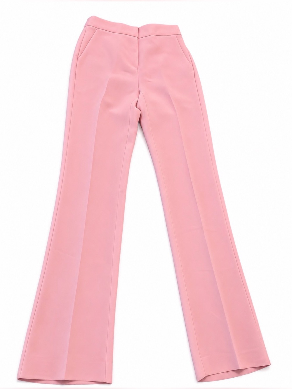Rachel Parcell Pink High Rise Flare Dress Pants Women’s 6 Pull On Stretch